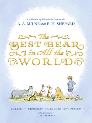 cover image of The Best Bear in All the World